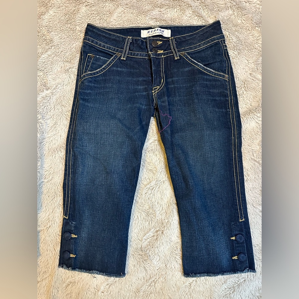Hudson Cropped Jeans